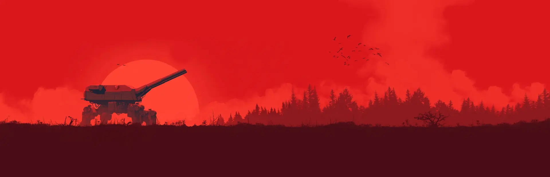 IRON NEST: Heavy Turret Simulator official key art